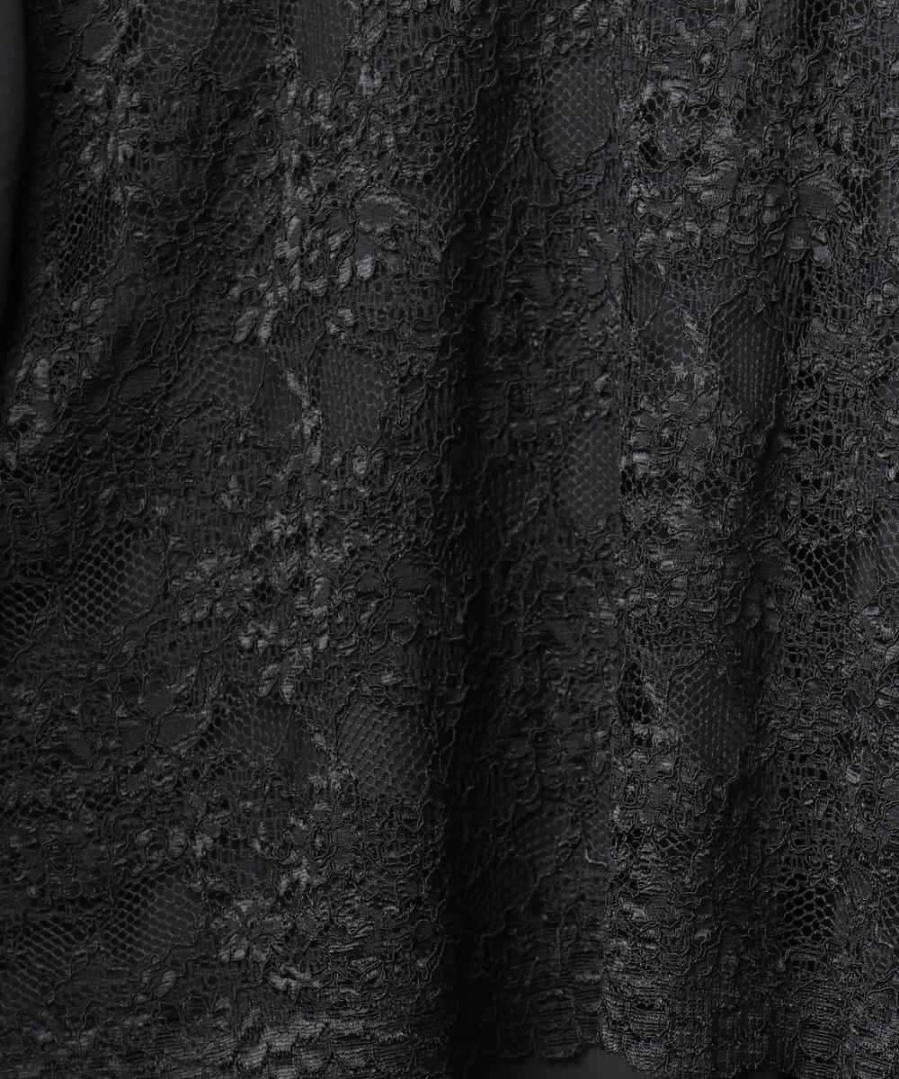 FMBAG04190 MICHEL KLEIN(ミッシェルクラン) フロントレースブラウス ベージュ