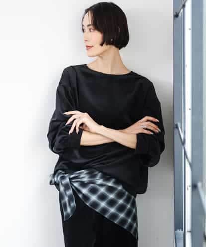 FMBAG06210  [セットアップ対応]ベロアボリュームスリーブプルオーバー
