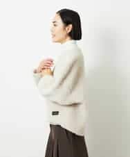 FMBBD05200 MICHEL KLEIN(ミッシェルクラン) プードルボアプルオーバー ライトグレー