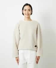 FMBBD05200 MICHEL KLEIN(ミッシェルクラン) プードルボアプルオーバー ライトグレー