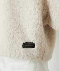 FMBBD05200 MICHEL KLEIN(ミッシェルクラン) プードルボアプルオーバー ライトグレー