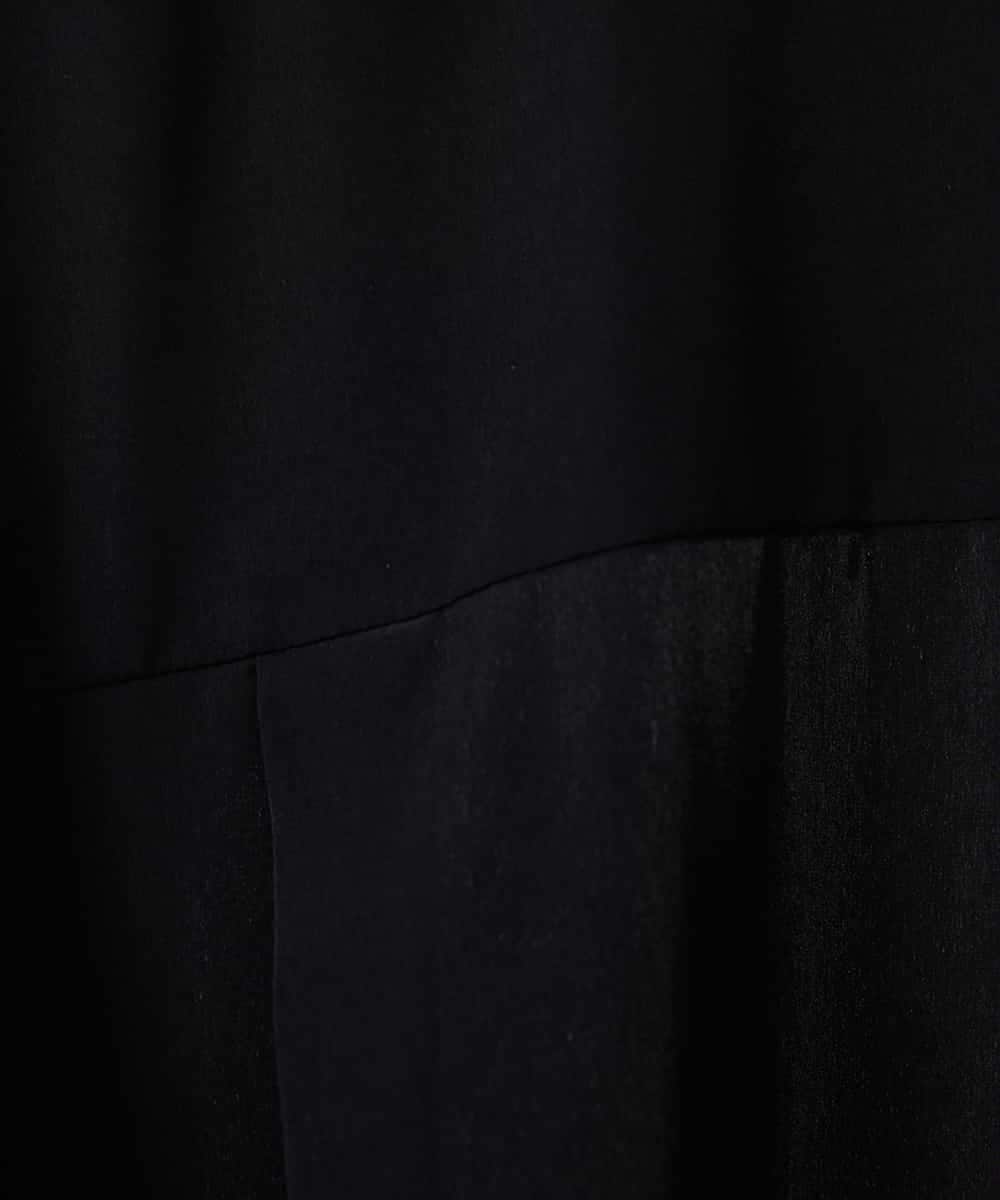 FMBDA03220 MICHEL KLEIN(ミッシェルクラン) バンドカラータックブラウス ホワイト