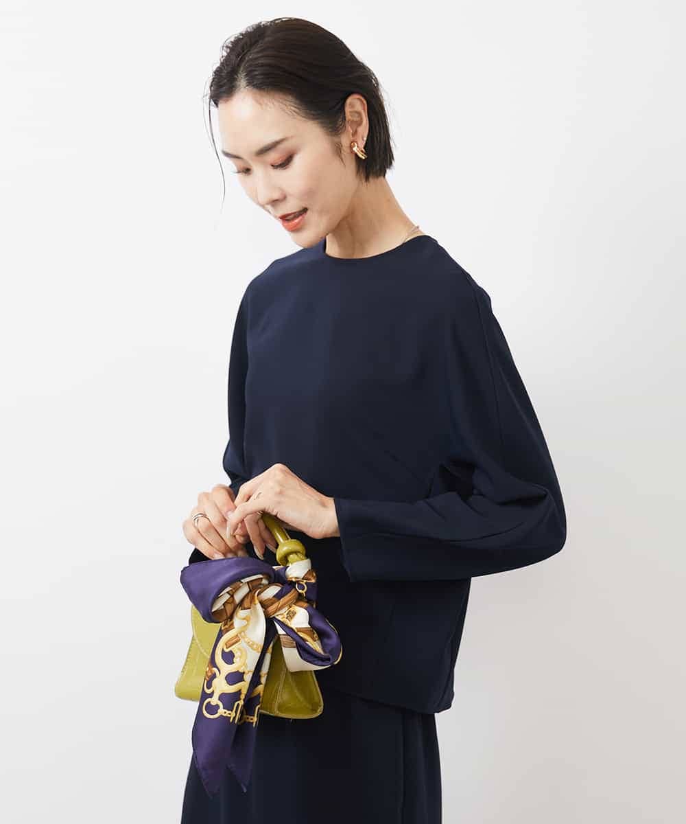 FMBDA08180 MICHEL KLEIN ［セットアップ対応］プルオーバーブラウス