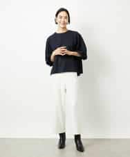 FMBDD02230 MICHEL KLEIN(ミッシェルクラン) ツィードライクプルオーバー グレー