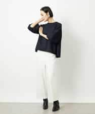 FMBDD02230 MICHEL KLEIN(ミッシェルクラン) ツィードライクプルオーバー グレー