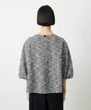 FMBDD02230 MICHEL KLEIN(ミッシェルクラン) ツィードライクプルオーバー グレー