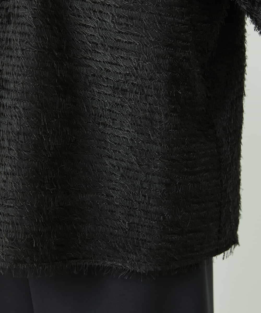 FMBDD03220 MICHEL KLEIN(ミッシェルクラン) [セットアップ対応]袖ボリュームブラウス ブラック