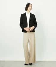 FMBDD04230 MICHEL KLEIN(ミッシェルクラン) ボウタイブラウス アイボリー