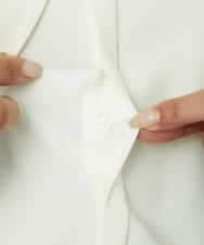 FMBDD04230 MICHEL KLEIN(ミッシェルクラン) ボウタイブラウス アイボリー