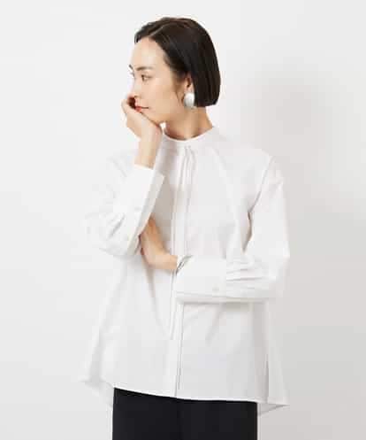 FMBDE05250 MICHEL KLEIN 細ボウタイブラウス