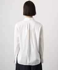 FMBGD04290 MICHEL KLEIN(ミッシェルクラン) ハイパワーストレッチ ブロードシャツ ホワイト