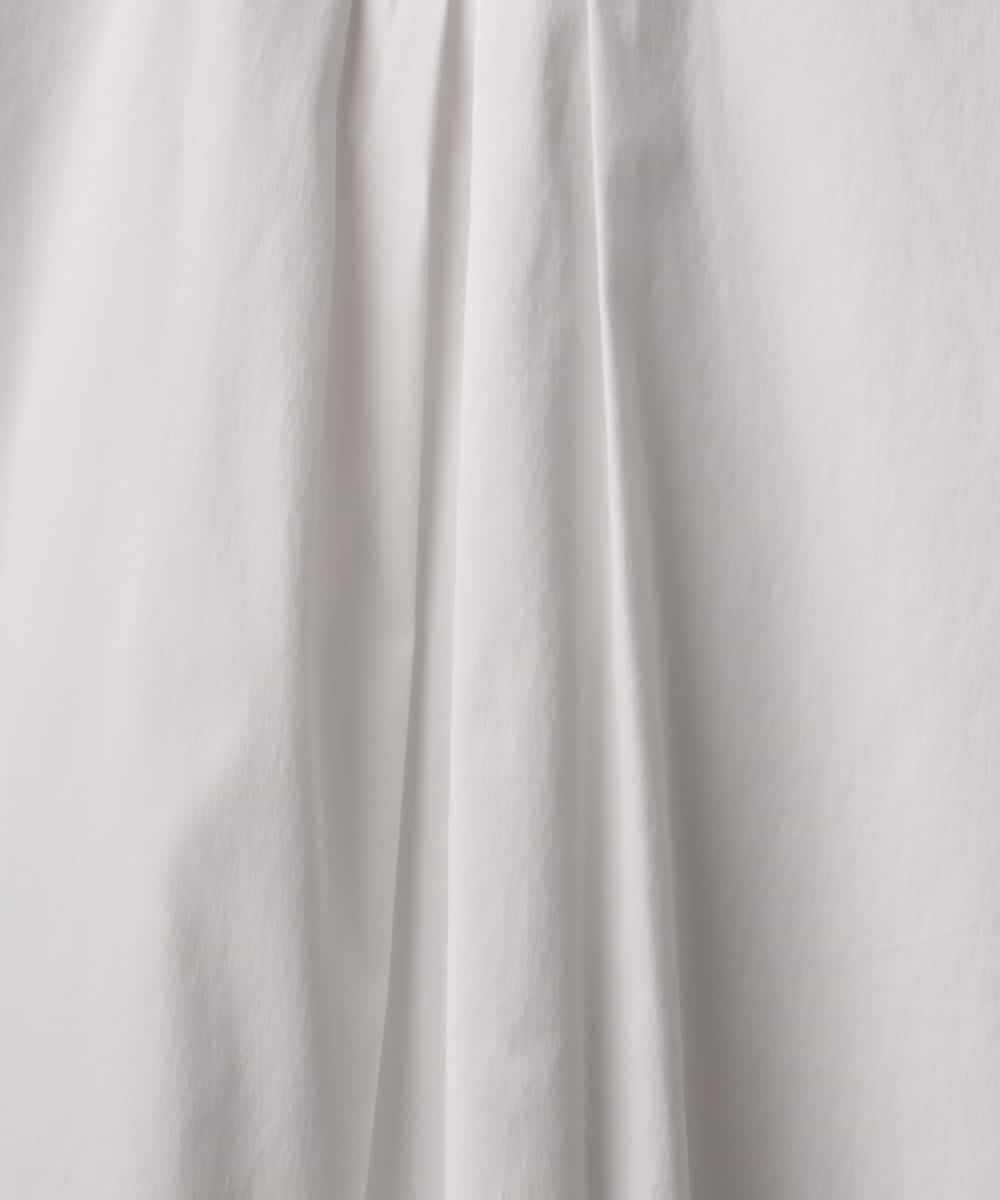 FMBGD04290 MICHEL KLEIN(ミッシェルクラン) ハイパワーストレッチ ブロードシャツ ホワイト