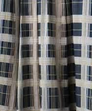 FMBGD10390 MICHEL KLEIN(ミッシェルクラン) [セットアップ対応]チェック柄細めリボンスキッパーブラウス アイボリー