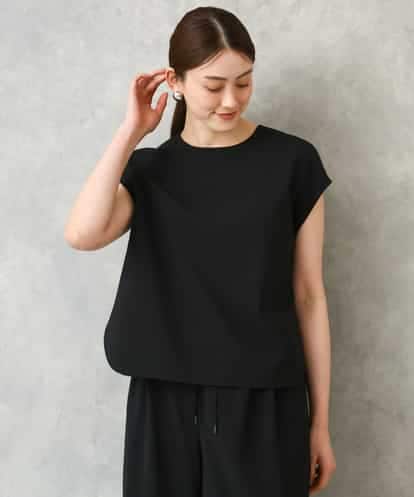 FMBGD13260 MICHEL KLEIN [セットアップ対応]フレンチスリーブブラウス