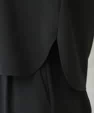 FMBGD13260 MICHEL KLEIN(ミッシェルクラン) [セットアップ対応]フレンチスリーブブラウス ブラック