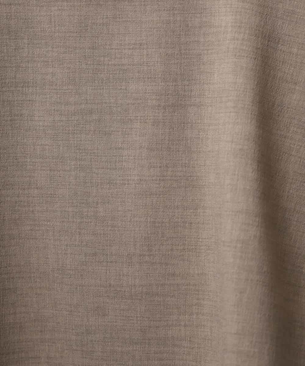 FMBGD13260 MICHEL KLEIN(ミッシェルクラン) [セットアップ対応]フレンチスリーブブラウス ブラック