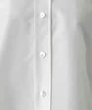 FMBGD25260 MICHEL KLEIN(ミッシェルクラン) 袖コンシャスシャツ ホワイト