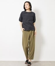 FMBGV36230 MICHEL KLEIN(ミッシェルクラン) タイプライターパフスリーブブラウス ホワイト(90)