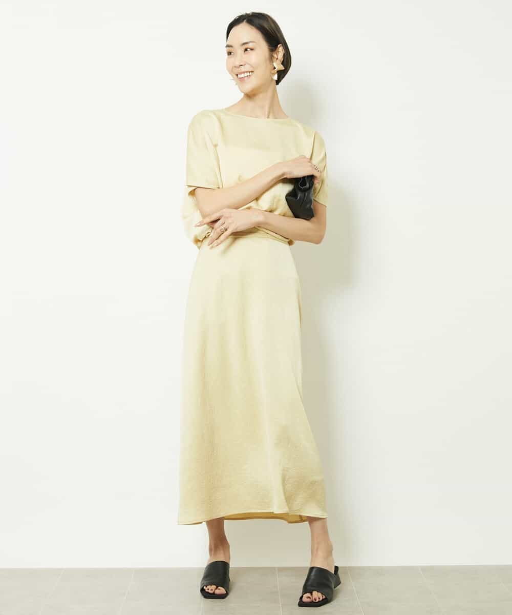 セットアップ対応］アンティークサテンブラウス(ブラウス・シャツ  