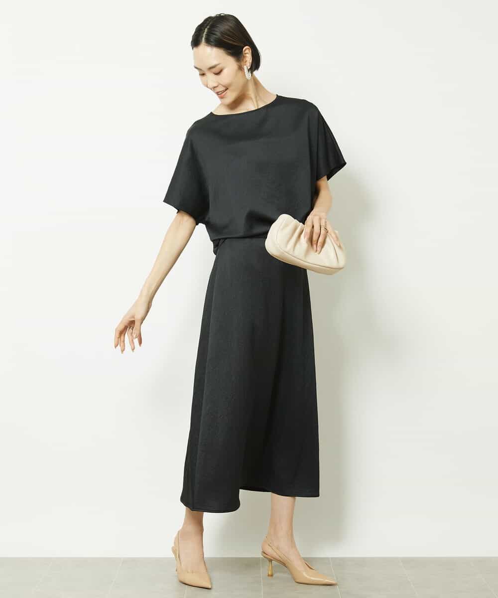 セットアップ対応］アンティークサテンブラウス(ブラウス・シャツ  