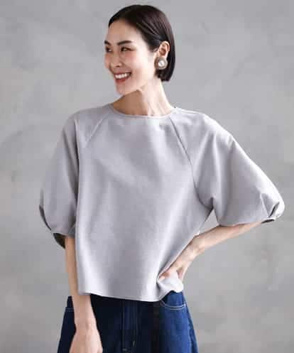FMBHA06230 MICHEL KLEIN 袖ボリュームブラウス