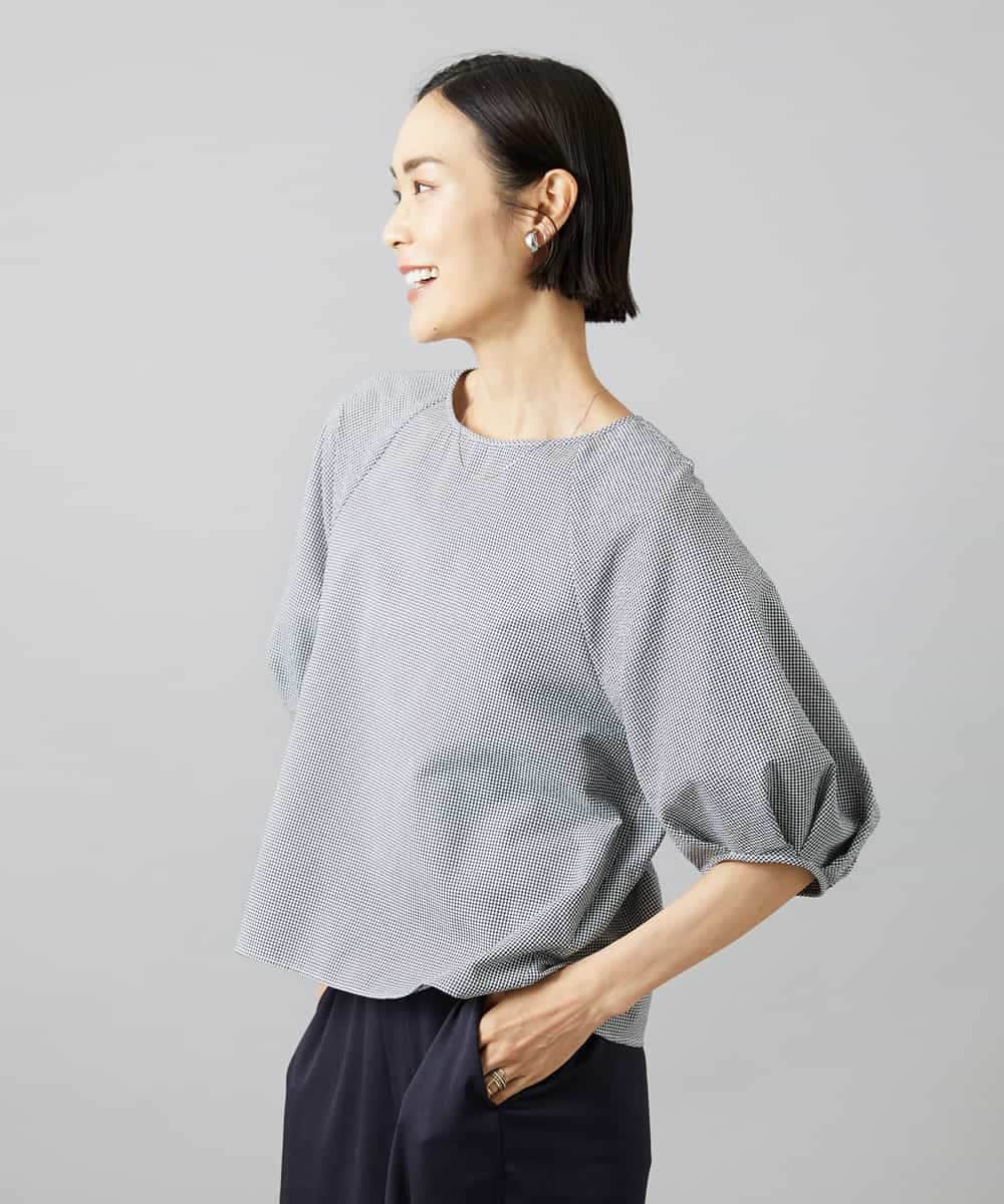 FMBID09230 MICHEL KLEIN パフスリーブブラウス