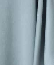 FMBJA02170 MICHEL KLEIN(ミッシェルクラン) [セットアップ対応]サテンオーバーブラウス ブラック