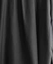 FMBJD02260 MICHEL KLEIN(ミッシェルクラン) シアーシャンブレーバンドカラーシャツ ブラック