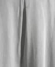 FMBJD02260 MICHEL KLEIN(ミッシェルクラン) シアーシャンブレーバンドカラーシャツ ブラック