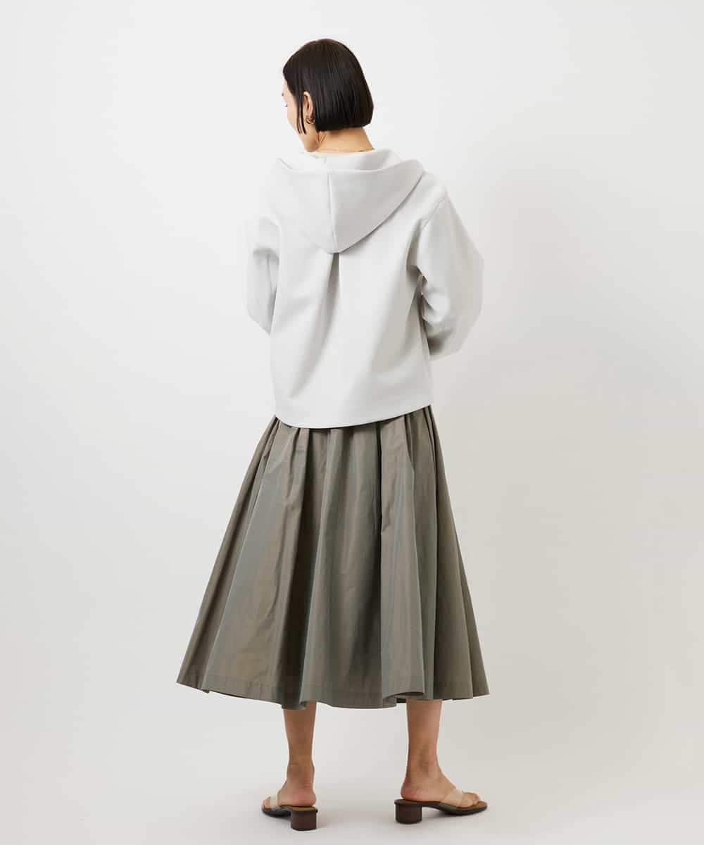 FMCDD01230 MICHEL KLEIN(ミッシェルクラン) ダンボールパーカー ライトグリーン