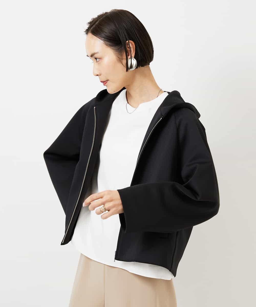 FMCDD01230 MICHEL KLEIN(ミッシェルクラン) ダンボールパーカー ライトグリーン