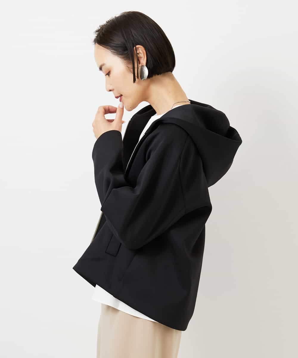 FMCDD01230 MICHEL KLEIN(ミッシェルクラン) ダンボールパーカー ライトグリーン