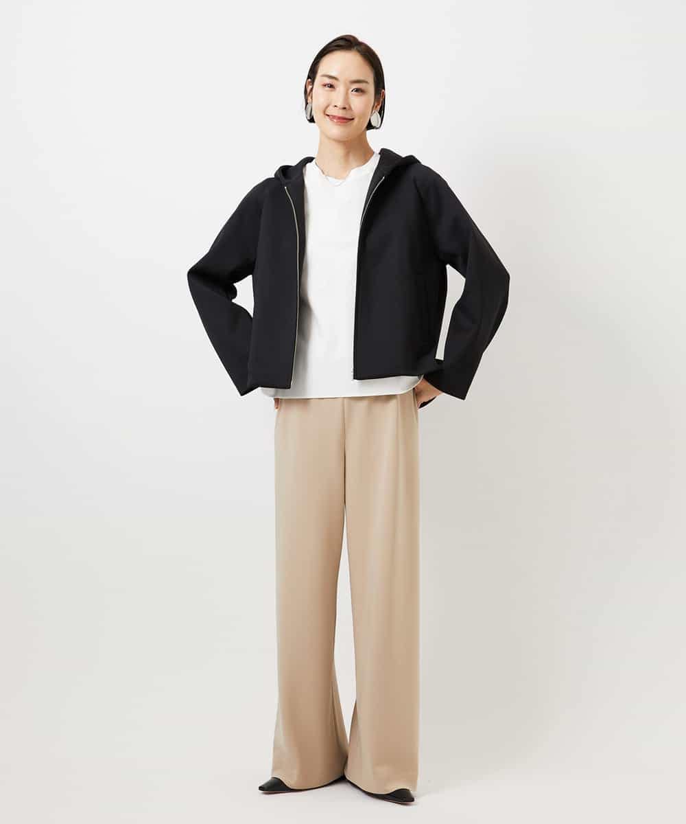 FMCDD01230 MICHEL KLEIN(ミッシェルクラン) ダンボールパーカー ライトグリーン