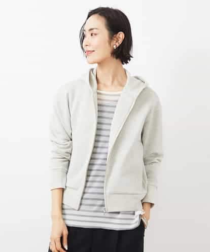 FMCGA12270 MICHEL KLEIN ラメスウェットパーカー
