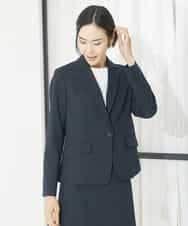 FMDAA11400 MICHEL KLEIN(ミッシェルクラン) ストレッチテーラードジャケット(セットアップ対応/3サイズあり/総裏) ネイビー(57)