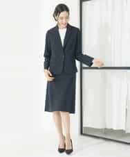 FMDAA11400 MICHEL KLEIN(ミッシェルクラン) ストレッチテーラードジャケット(セットアップ対応/3サイズあり/総裏) グレー(92)