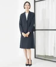 FMDAA11400 MICHEL KLEIN(ミッシェルクラン) ストレッチテーラードジャケット(セットアップ対応/3サイズあり/総裏) グレー(92)