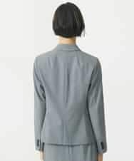 FMDAA11400 MICHEL KLEIN(ミッシェルクラン) ストレッチテーラードジャケット(セットアップ対応/3サイズあり/総裏) グレー(92)