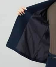 FMDAD25360 MICHEL KLEIN(ミッシェルクラン) [セットアップ対応]ノーカラージャケット ネイビー