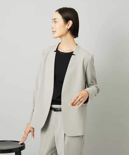 FMDAD35380 MICHEL KLEIN [セットアップ対応]ノーカラージャケット