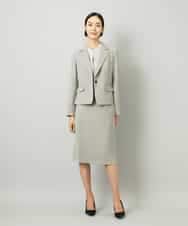 FMDAD36380 MICHEL KLEIN(ミッシェルクラン) [セットアップ対応]テーラードジャケット グレー