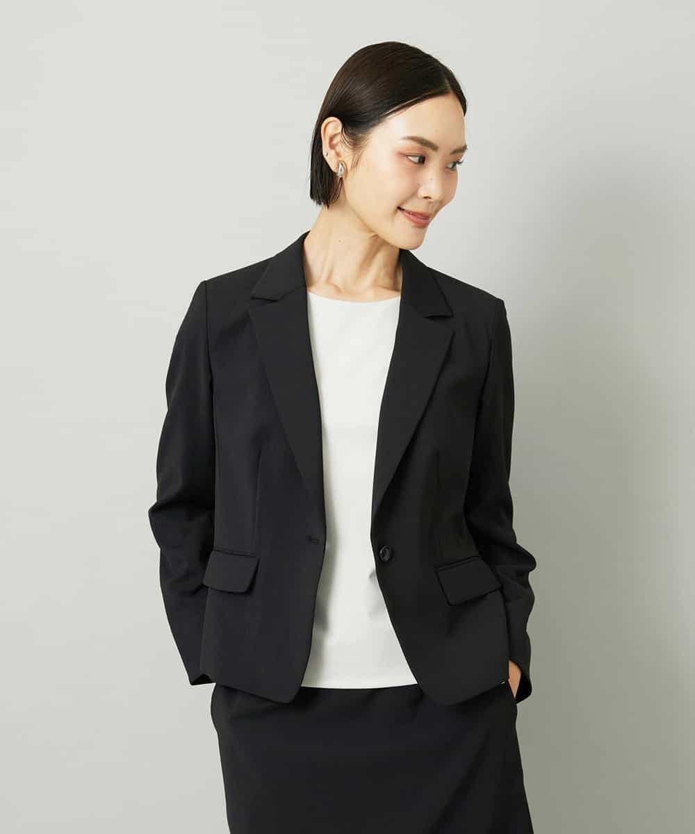 FMDAD36380 MICHEL KLEIN(ミッシェルクラン) [セットアップ対応]テーラードジャケット グレー