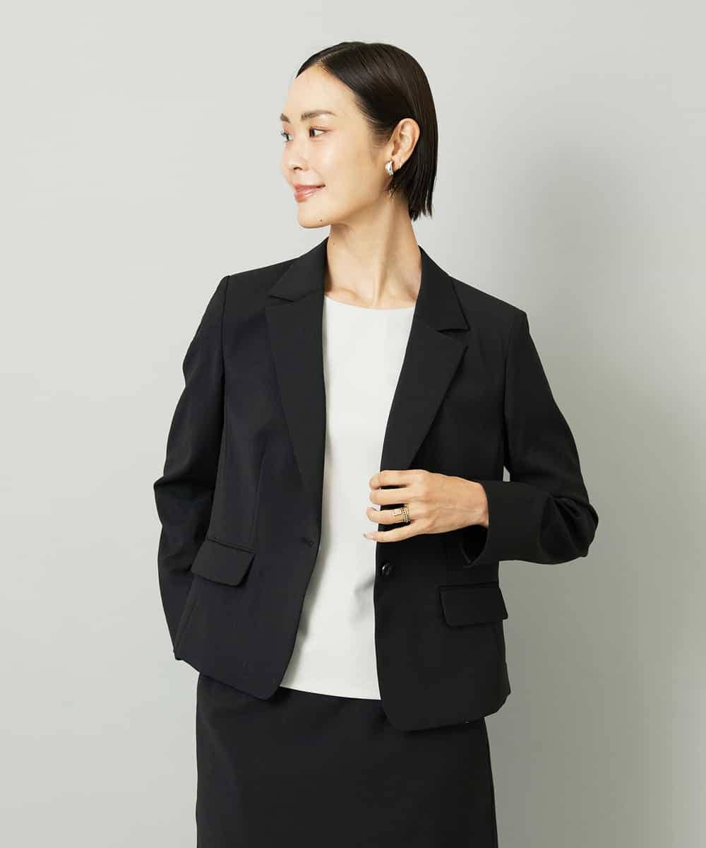 FMDAD36380 MICHEL KLEIN(ミッシェルクラン) [セットアップ対応]テーラードジャケット グレー