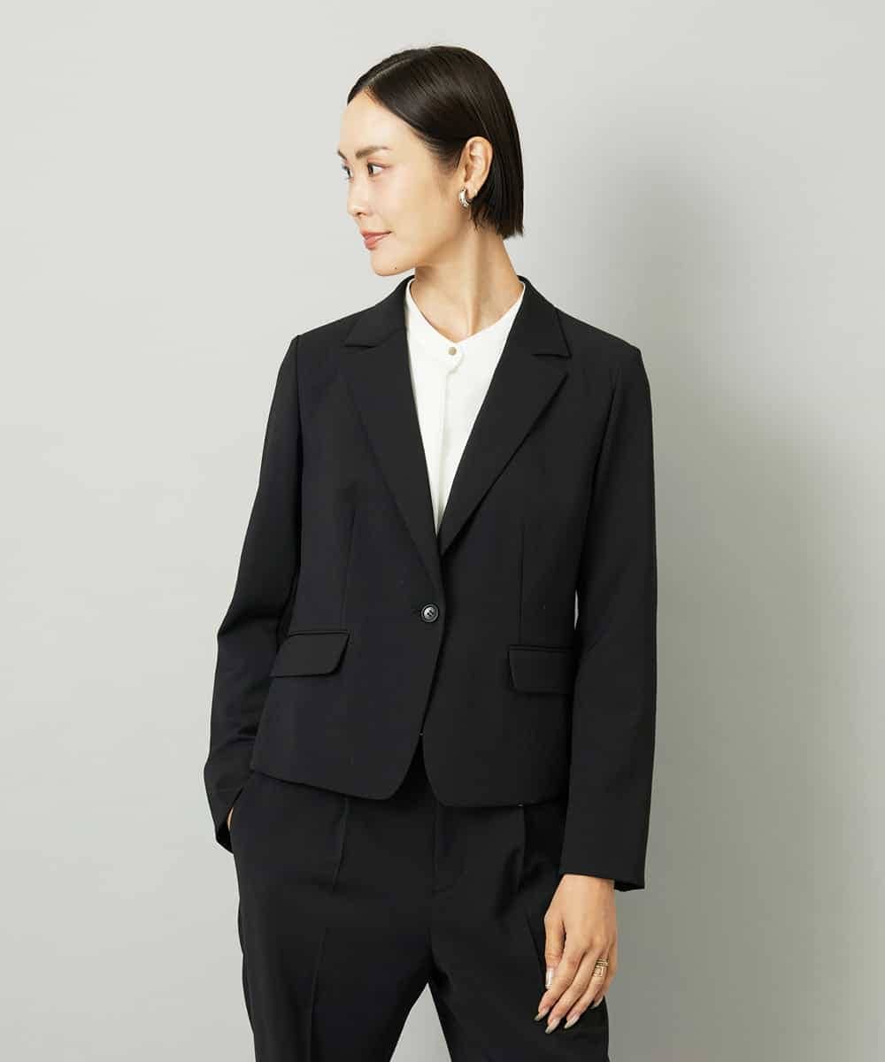 FMDAD36380 MICHEL KLEIN(ミッシェルクラン) [セットアップ対応]テーラードジャケット グレー