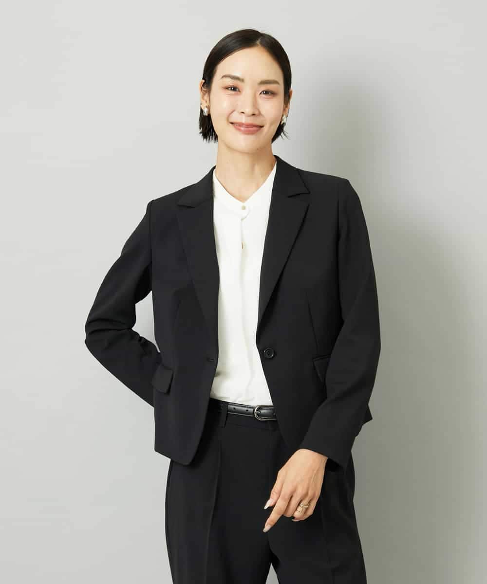 FMDAD36380 MICHEL KLEIN(ミッシェルクラン) [セットアップ対応]テーラードジャケット グレー