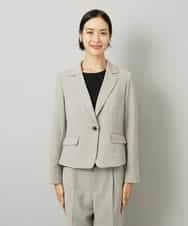 FMDAD36380 MICHEL KLEIN(ミッシェルクラン) [セットアップ対応]テーラードジャケット グレー