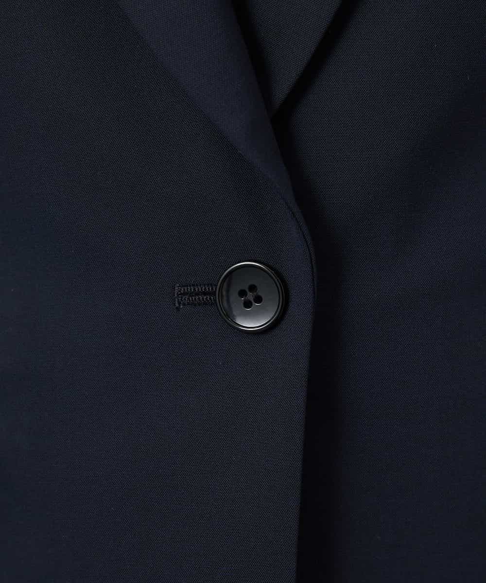 FMDDA06380 MICHEL KLEIN(ミッシェルクラン) ストレッチテーラードジャケット(セットアップ対応/3サイズあり/裏地なし) ネイビー