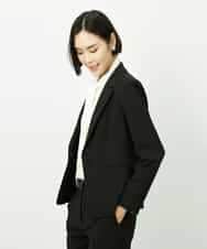 FMDDD01450 MICHEL KLEIN(ミッシェルクラン) [セットアップ対応]テーラードジャケット ブラック