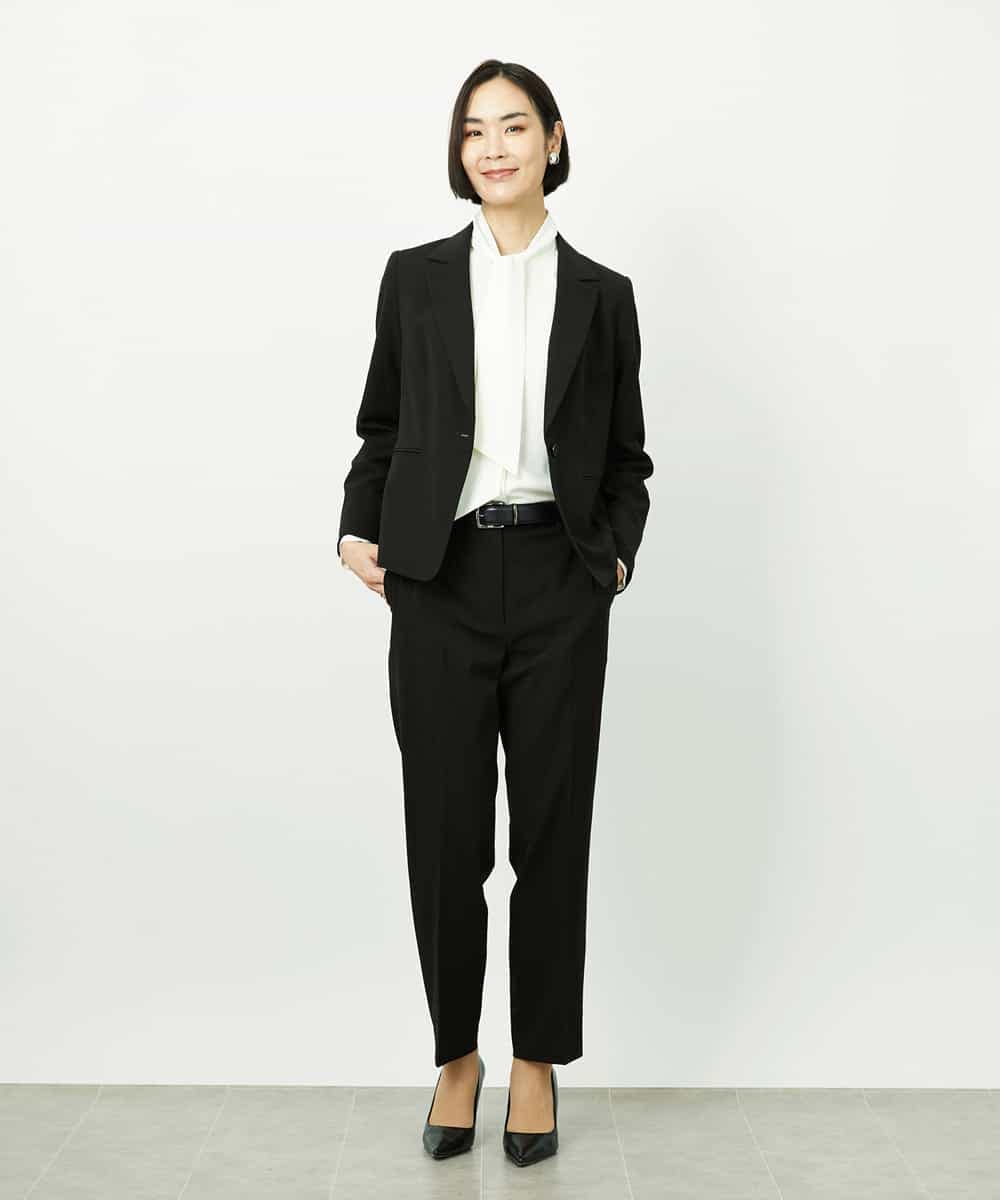 FMDDD01450 MICHEL KLEIN(ミッシェルクラン) [セットアップ対応]テーラードジャケット ブラック