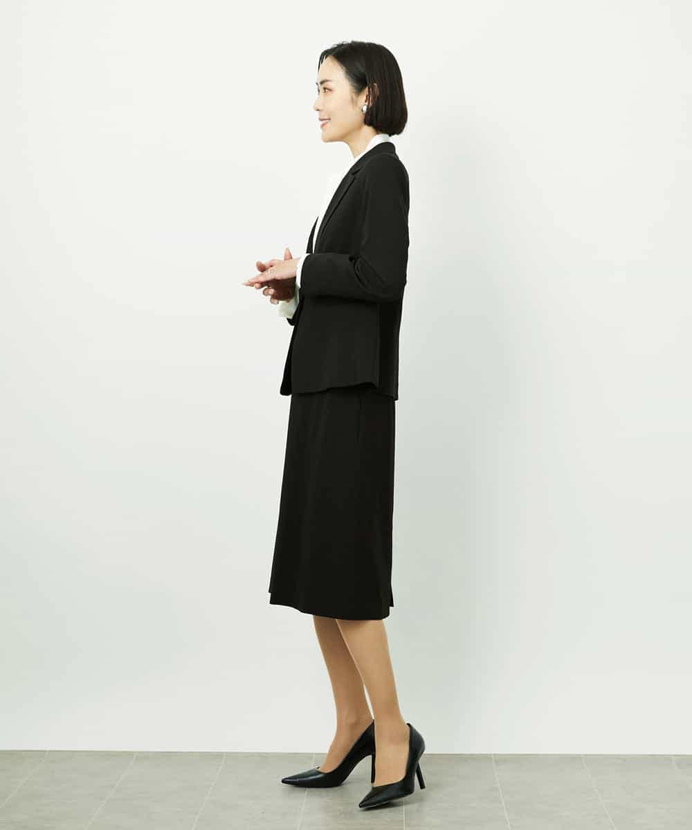 FMDDD01450 MICHEL KLEIN(ミッシェルクラン) [セットアップ対応]テーラードジャケット ブラック